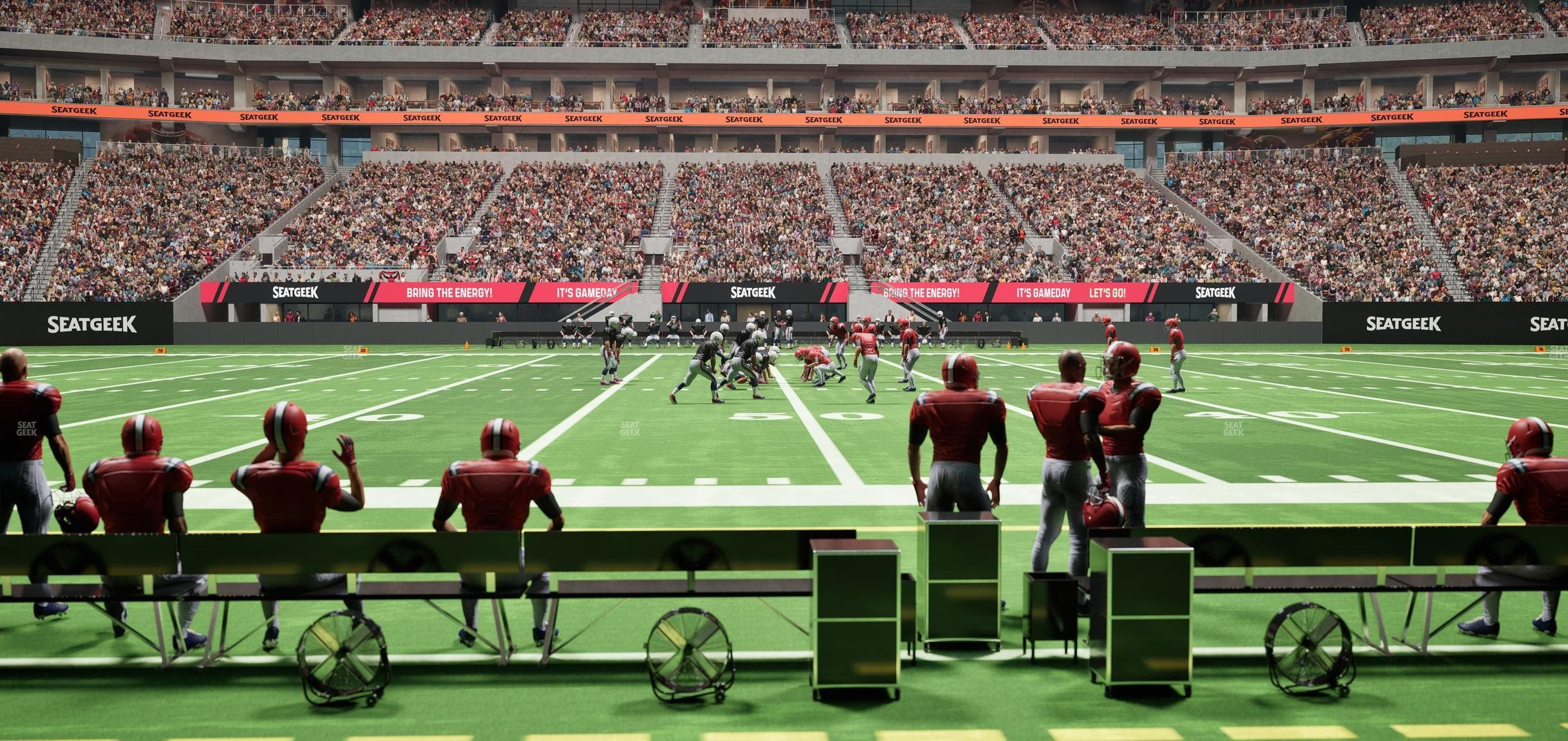 Mercedes-Benz Stadium - Section Delta Sky360 Club Lounge Seat View