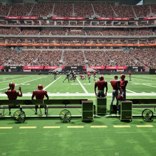 Mercedes-Benz Stadium - Section Delta Sky360 Club Lounge Seat View