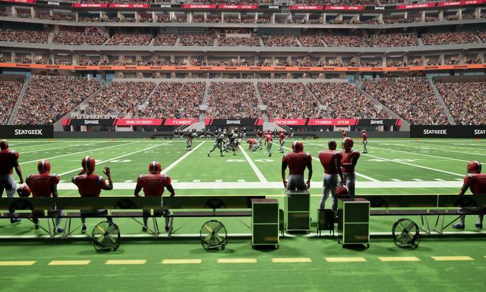 Mercedes-Benz Stadium - Section Delta Sky360 Club Lounge Seat View