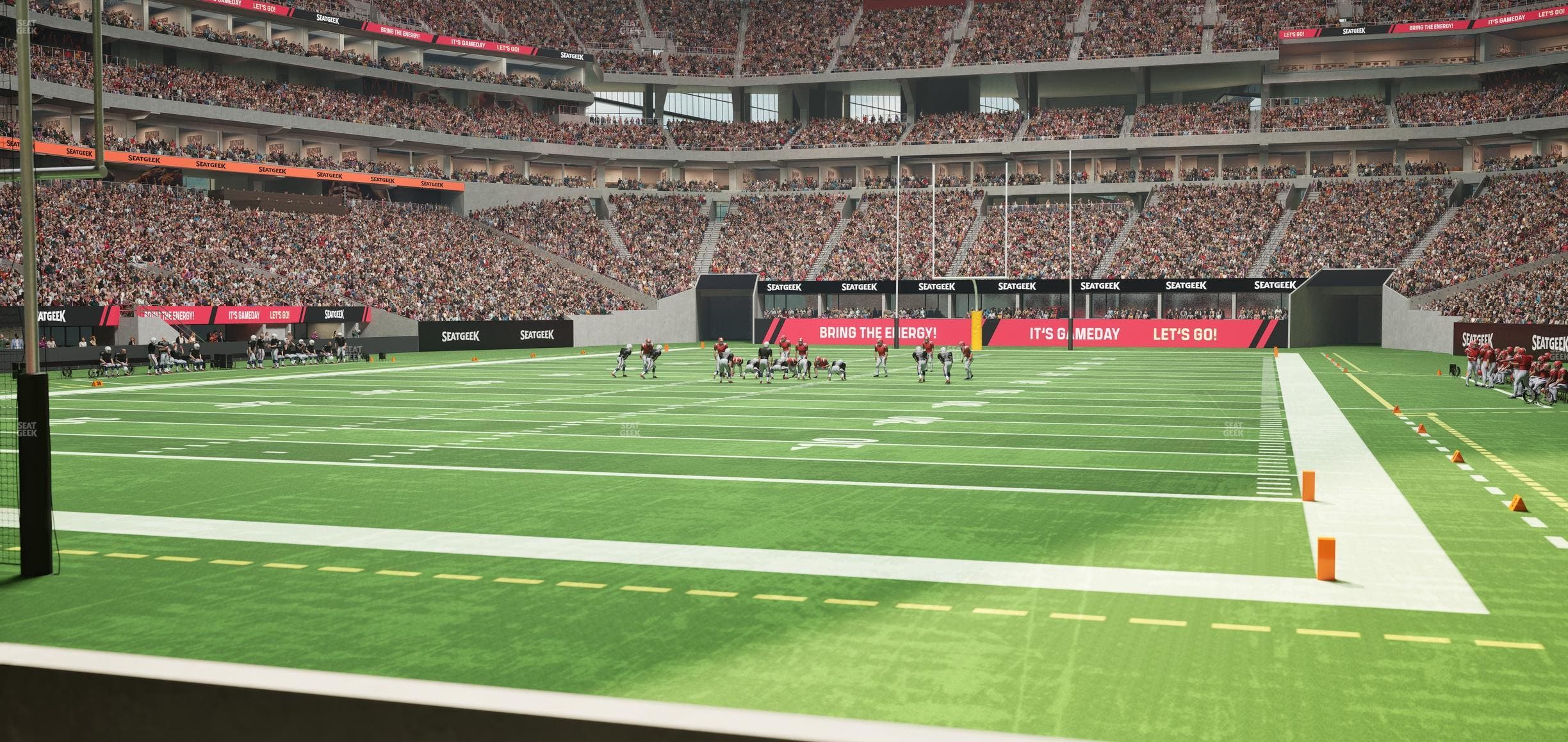 Mercedes-Benz Stadium - Section East Field Suite 1 Seat View