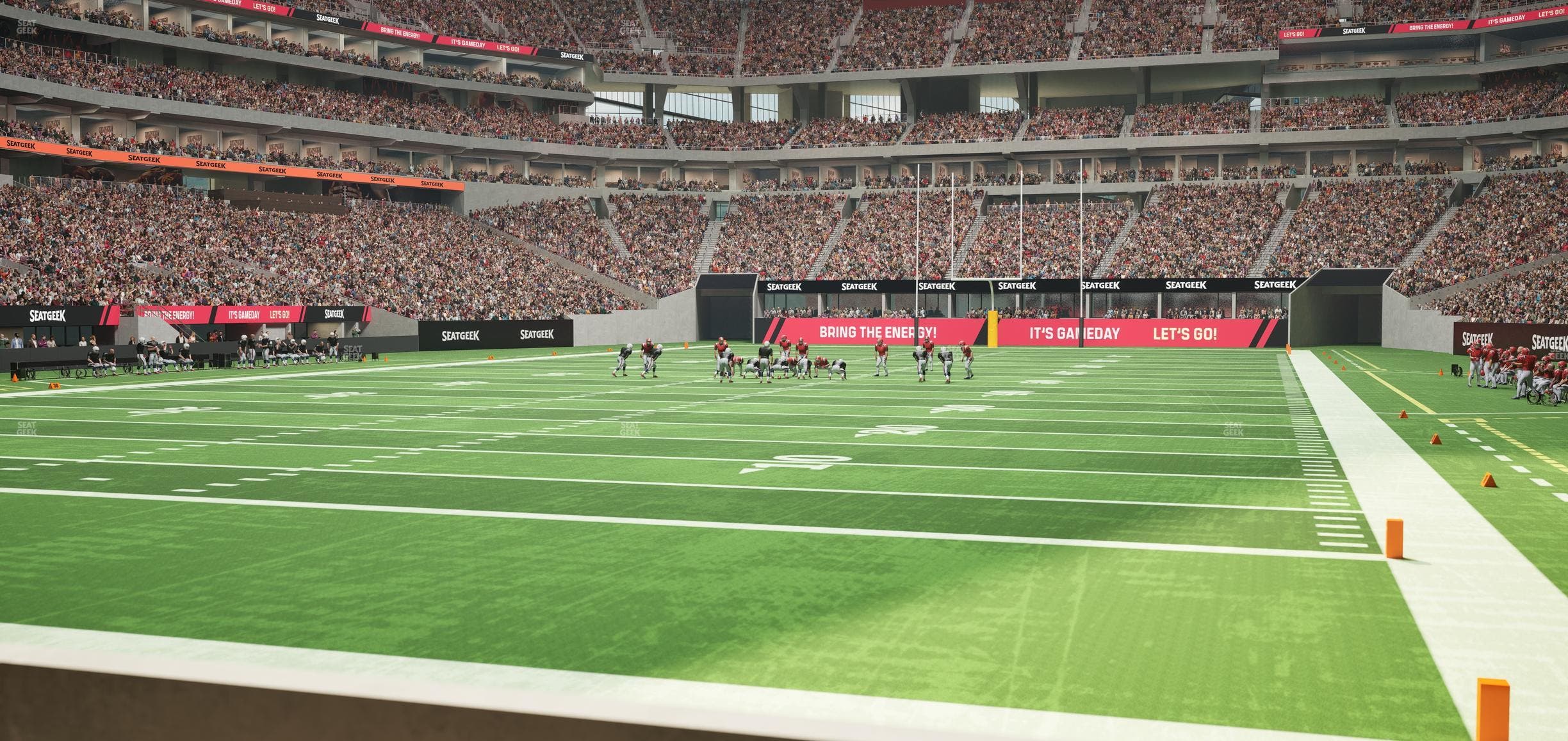 Mercedes-Benz Stadium - Section East Field Suite 1 Seat View