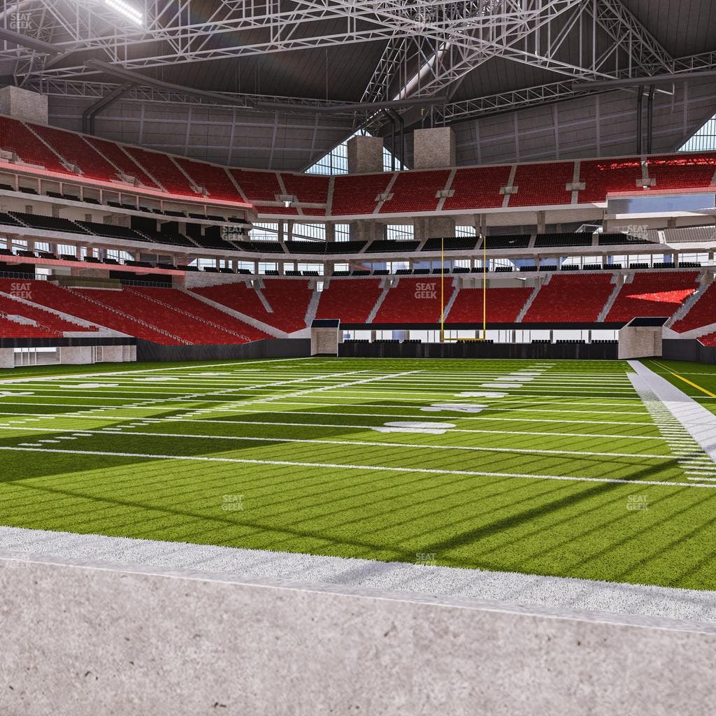 Mercedes-Benz Stadium - Section East Field Suite 1 Seat View