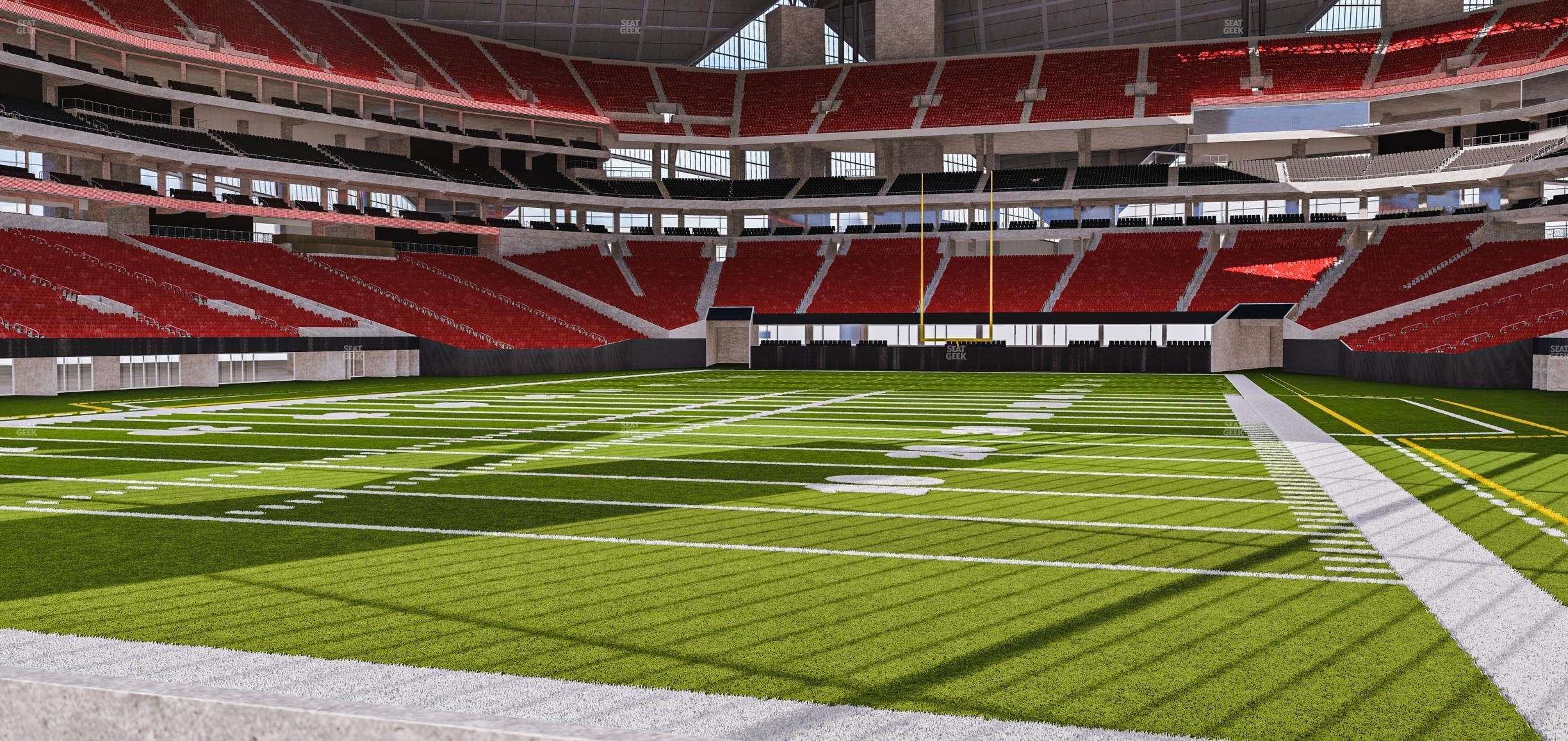 Mercedes-Benz Stadium - Section East Field Suite 1 Seat View