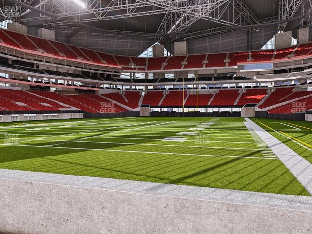 Mercedes-Benz Stadium - Section East Field Suite 1 Seat View