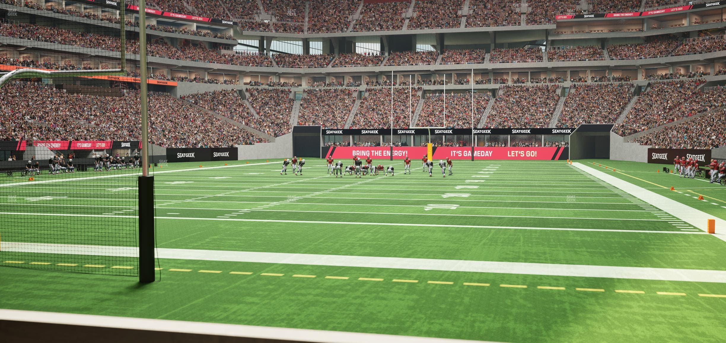 Mercedes-Benz Stadium - Section East Field Suite 2 Seat View