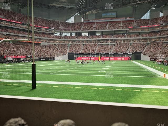 Mercedes-Benz Stadium - Section East Field Suite 2 Seat View
