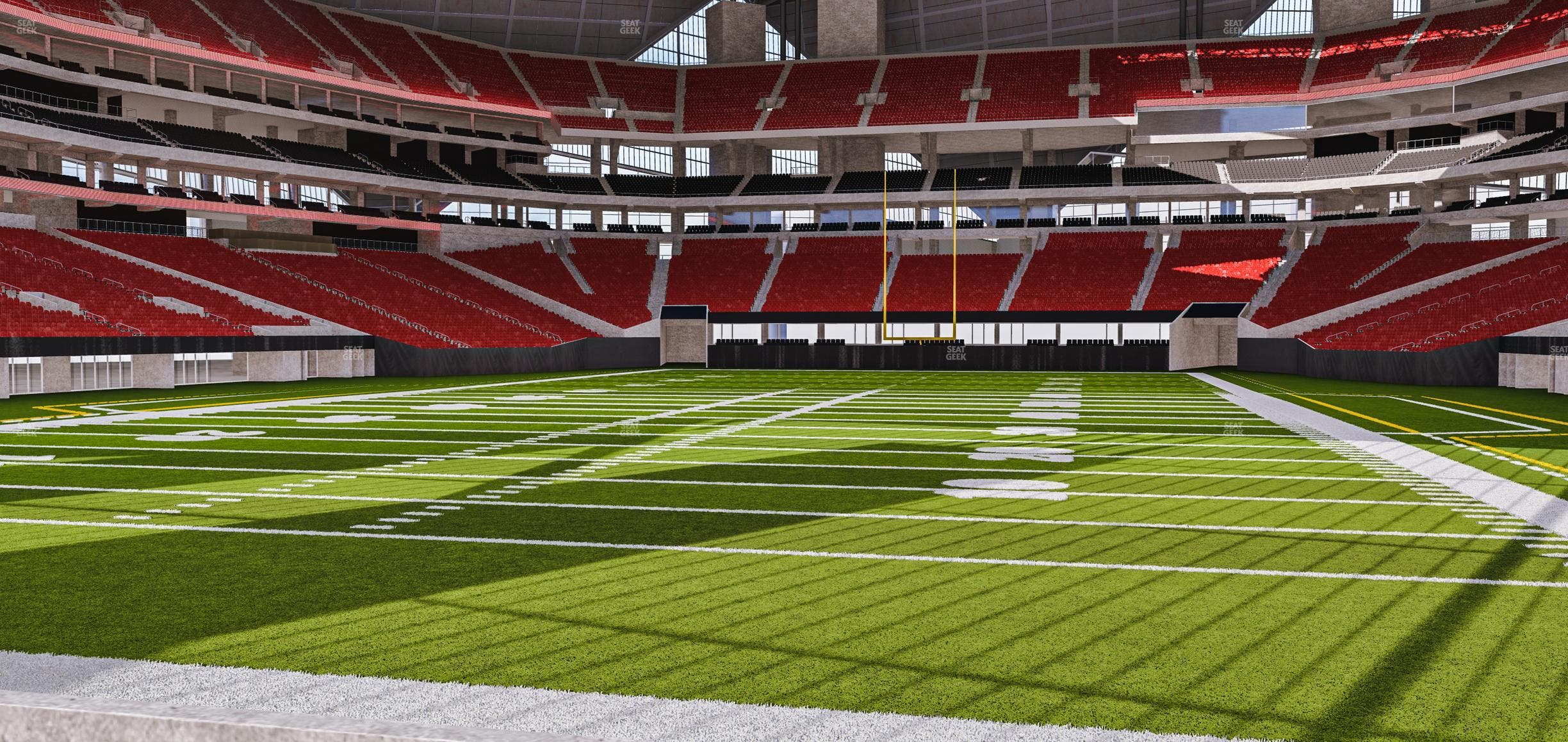 Mercedes-Benz Stadium - Section East Field Suite 2 Seat View