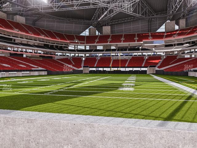 Mercedes-Benz Stadium - Section East Field Suite 2 Seat View
