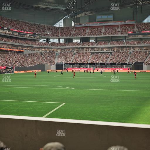 Mercedes-Benz Stadium - Section East Field Suite 2 Seat View
