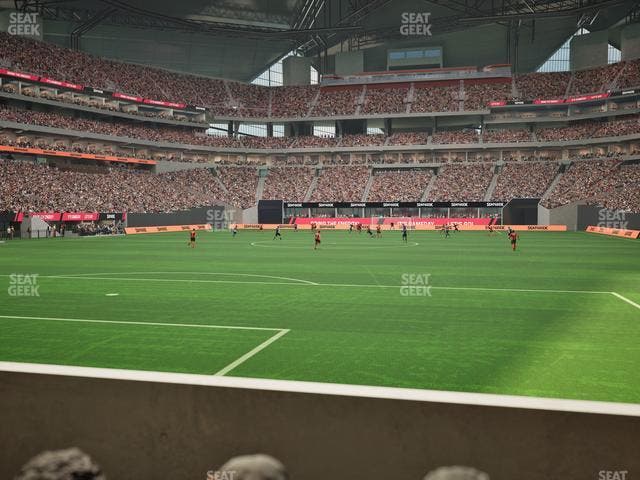 Mercedes-Benz Stadium - Section East Field Suite 2 Seat View