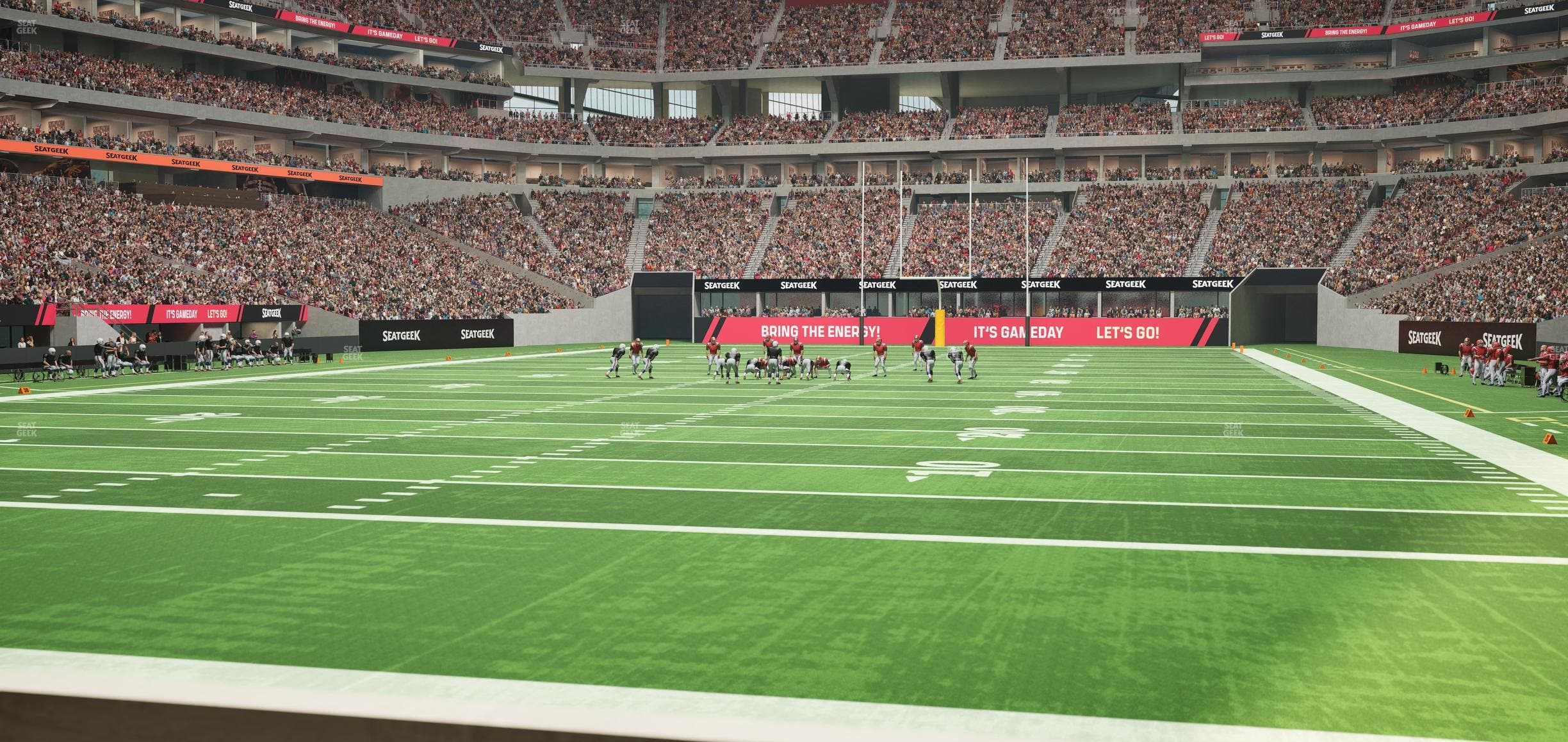 Mercedes-Benz Stadium - Section East Field Suite 2 Seat View