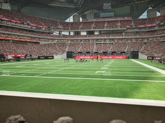 Mercedes-Benz Stadium - Section East Field Suite 2 Seat View