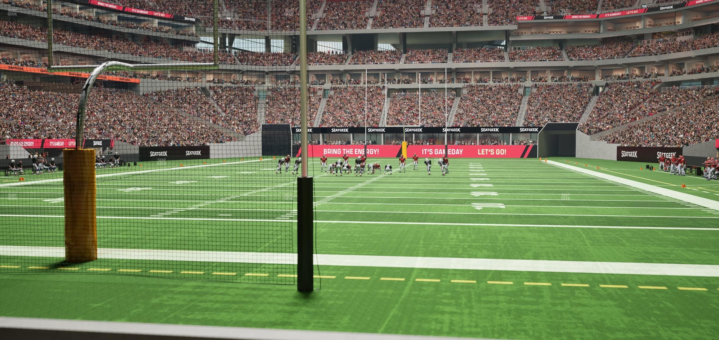 Mercedes-Benz Stadium - Section East Field Suite 3 Seat View