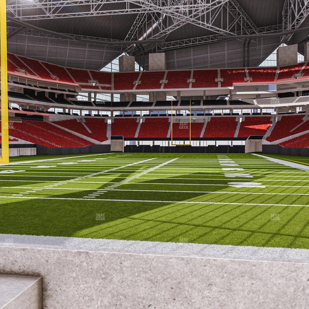 Mercedes-Benz Stadium - Section East Field Suite 3 Seat View