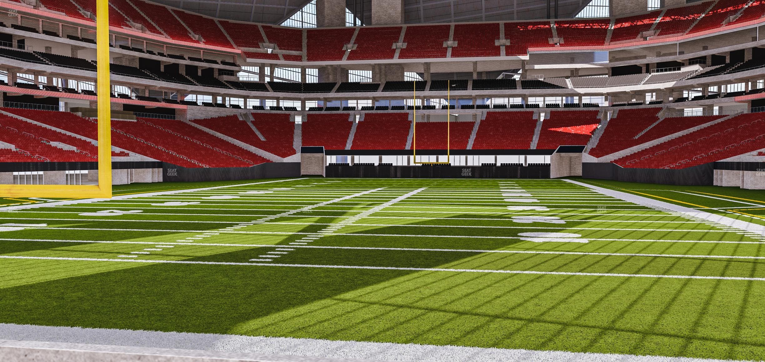 Mercedes-Benz Stadium - Section East Field Suite 3 Seat View