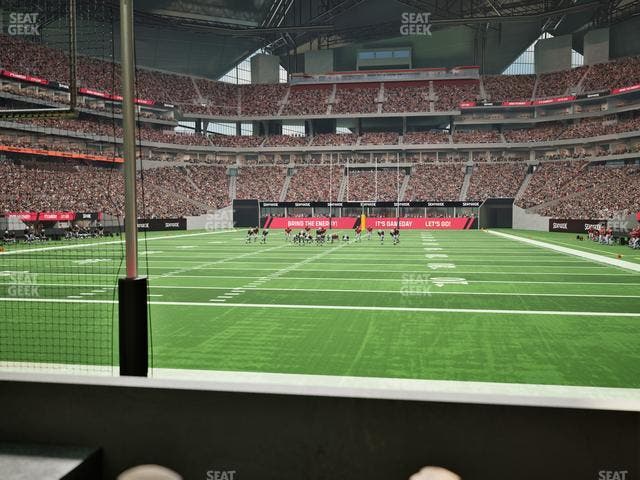 Mercedes-Benz Stadium - Section East Field Suite 3 Seat View