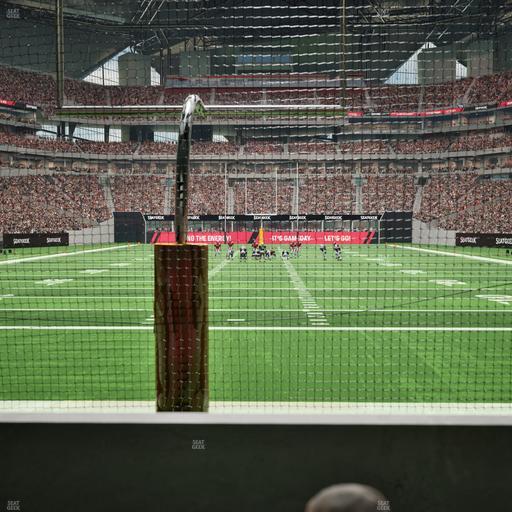 Mercedes-Benz Stadium - Section East Field Suite 4 Seat View