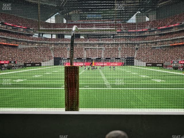 Mercedes-Benz Stadium - Section East Field Suite 4 Seat View