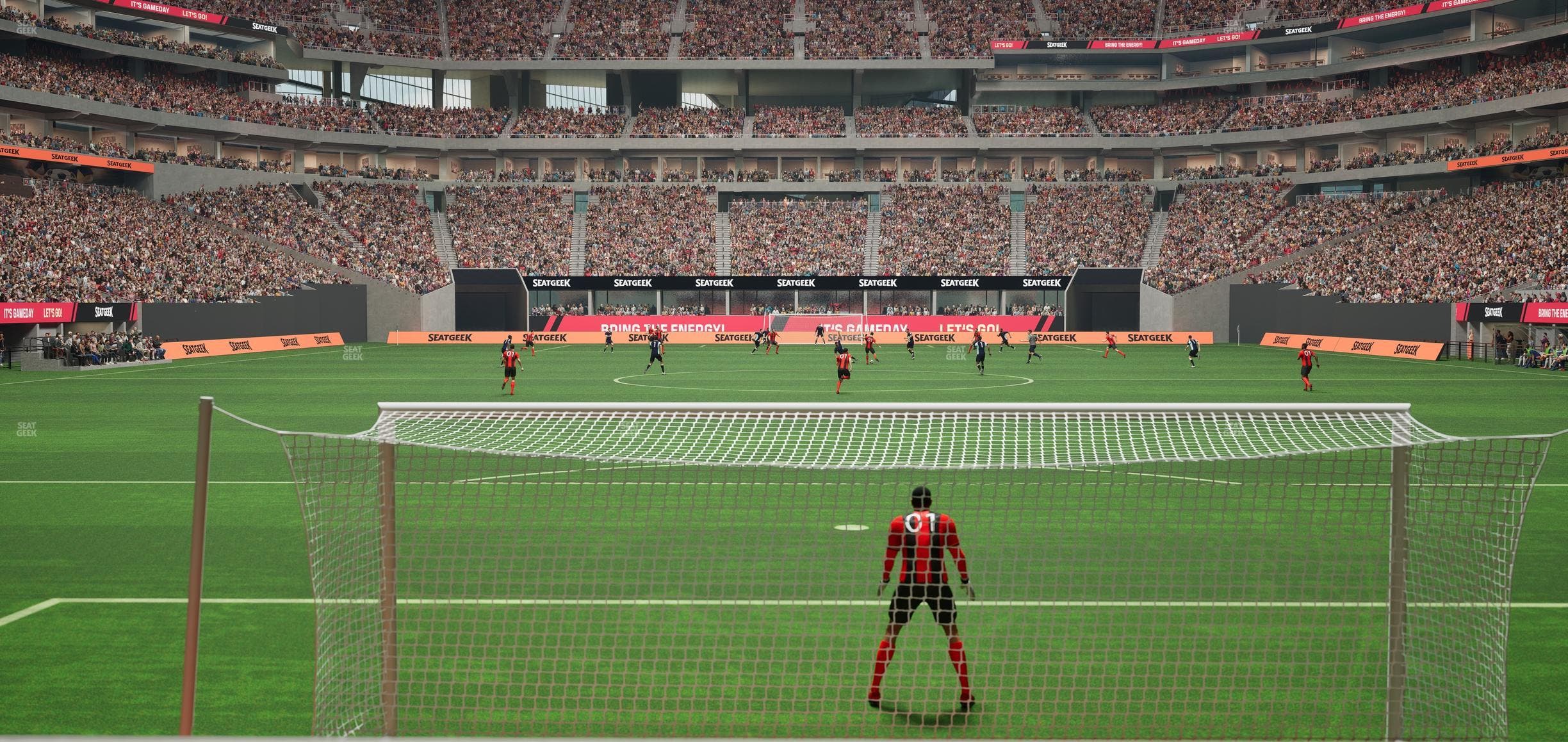 Mercedes-Benz Stadium - Section East Field Suite 4 Seat View