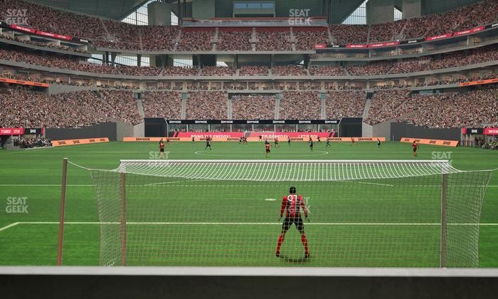 Mercedes-Benz Stadium - Section East Field Suite 4 Seat View