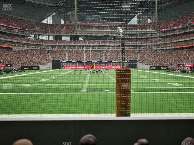 Mercedes-Benz Stadium - Section East Field Suite 5 Seat View