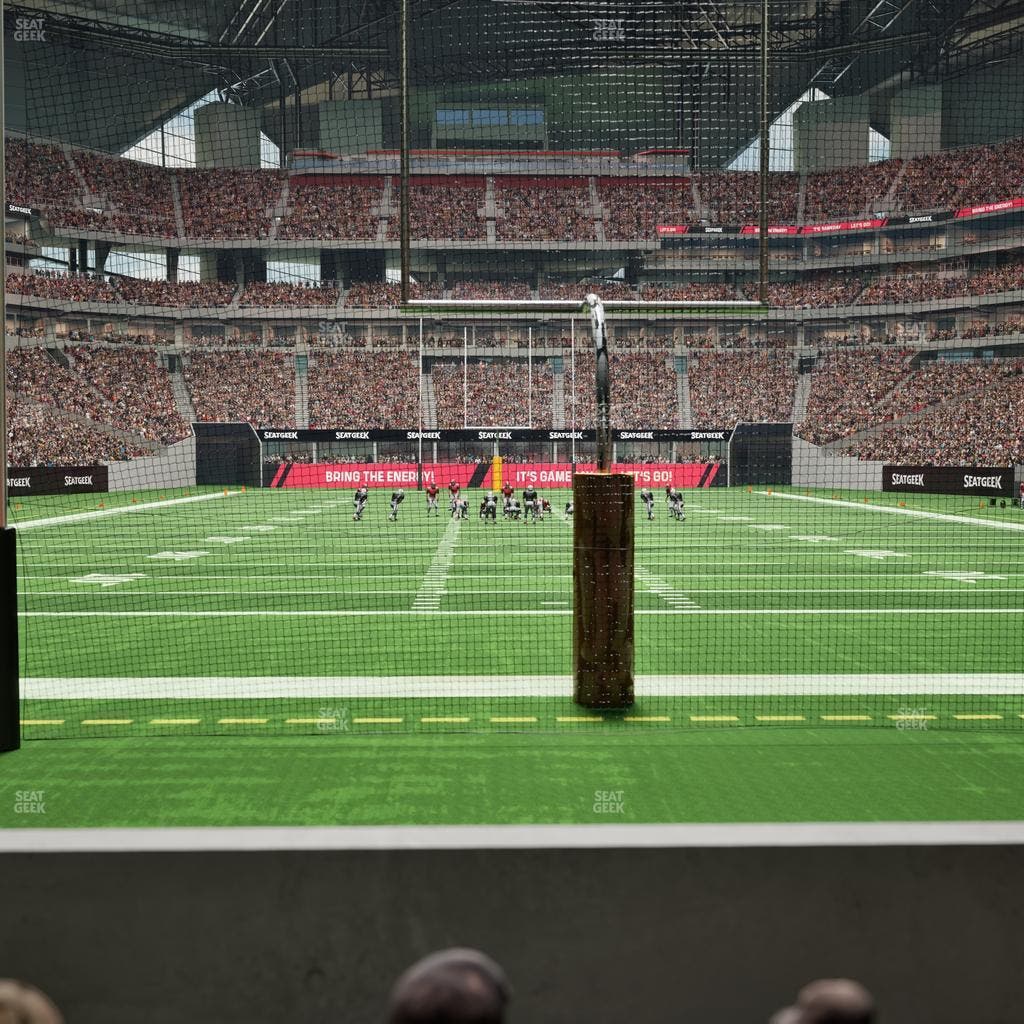 Mercedes-Benz Stadium - Section East Field Suite 5 Seat View