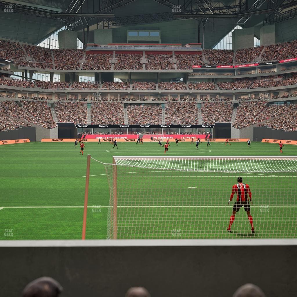 Mercedes-Benz Stadium - Section East Field Suite 5 Seat View