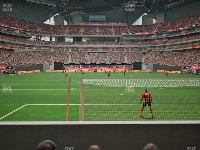 Mercedes-Benz Stadium - Section East Field Suite 5 Seat View