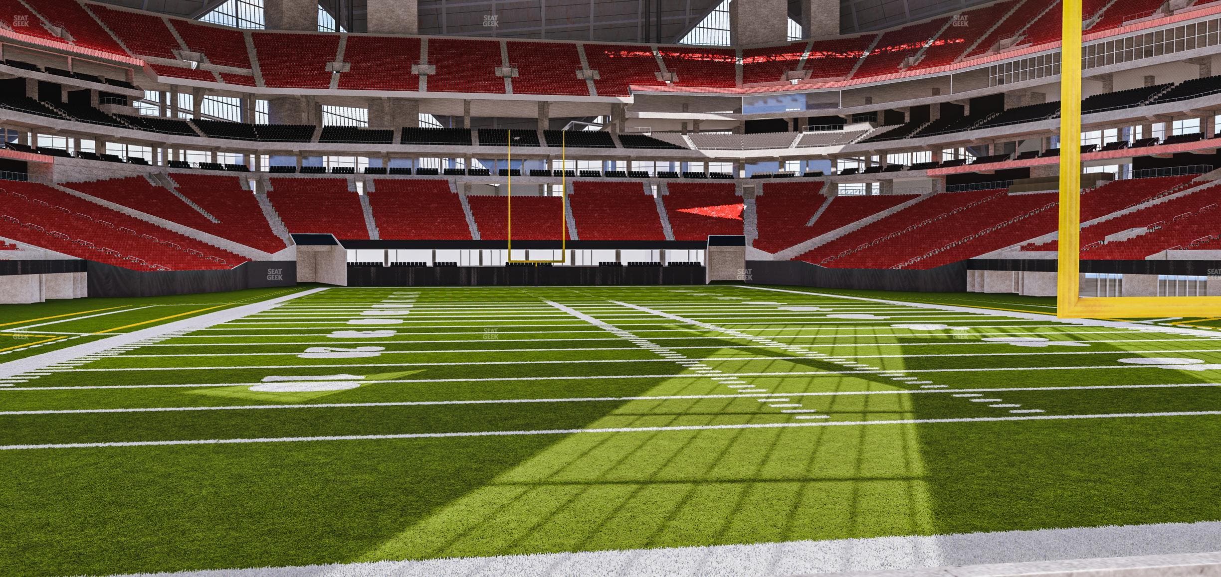 Mercedes-Benz Stadium - Section East Field Suite 6 Seat View