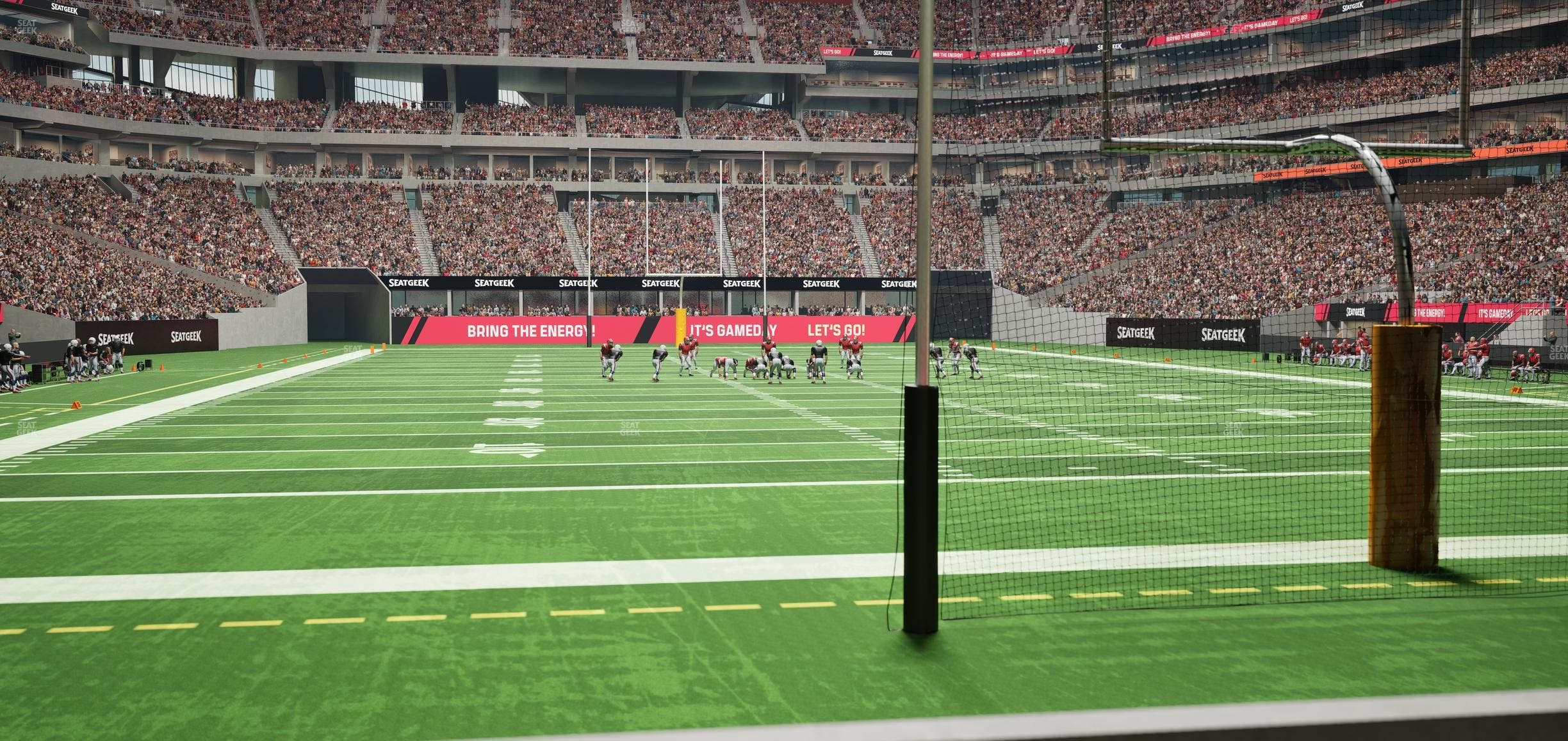Mercedes-Benz Stadium - Section East Field Suite 6 Seat View