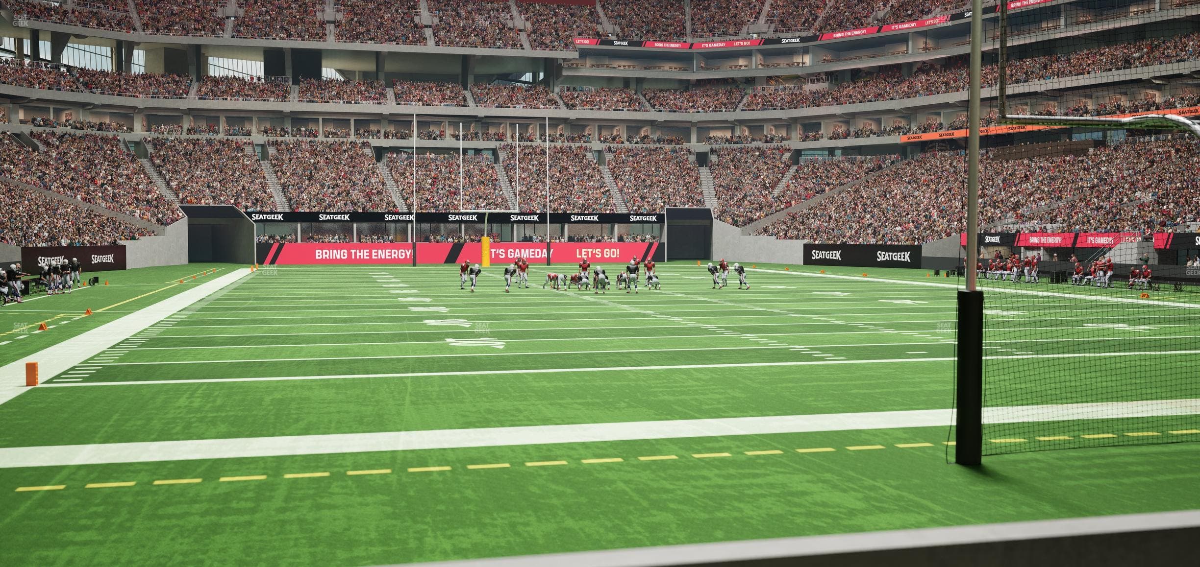 Mercedes-Benz Stadium - Section East Field Suite 7 Seat View