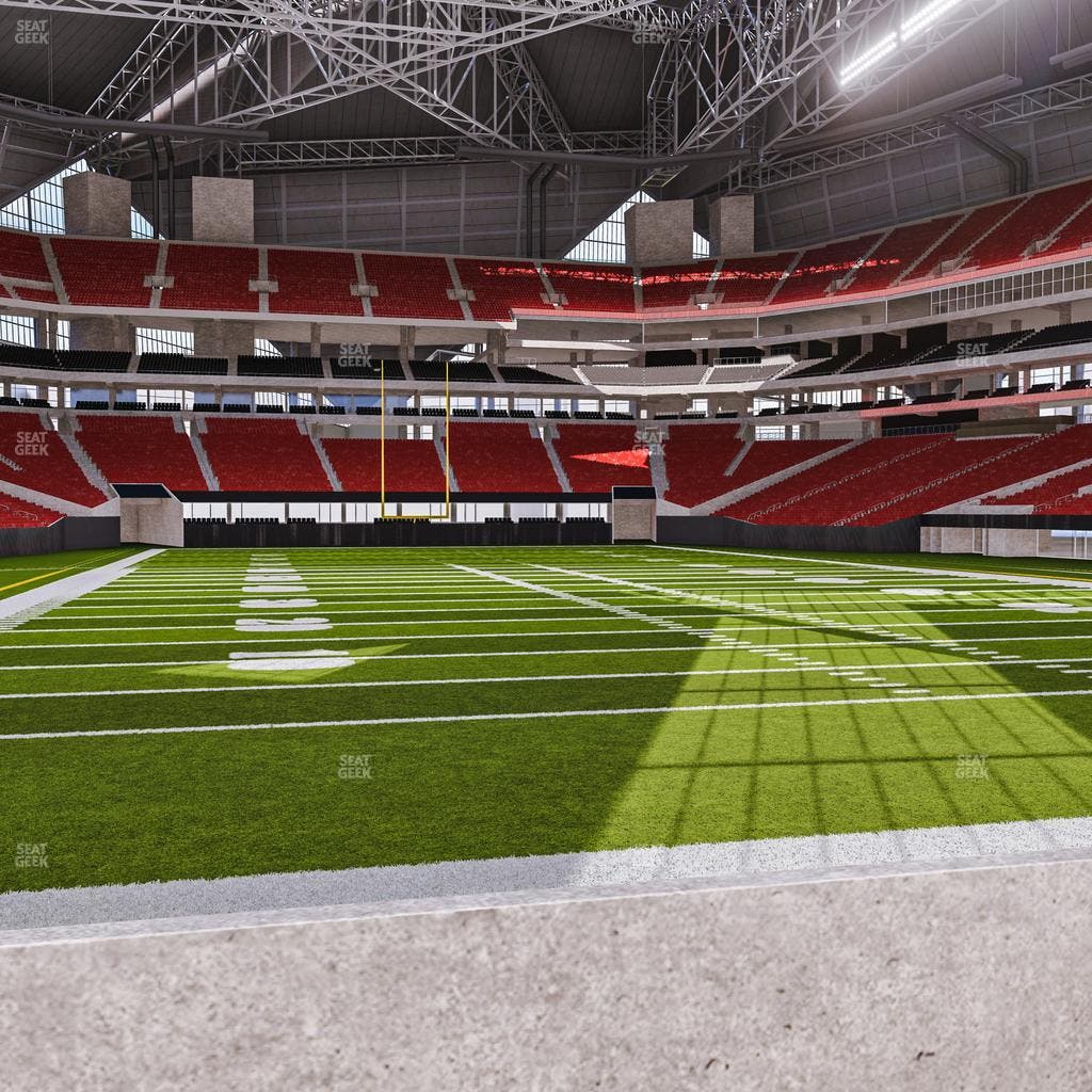Mercedes-Benz Stadium - Section East Field Suite 7 Seat View