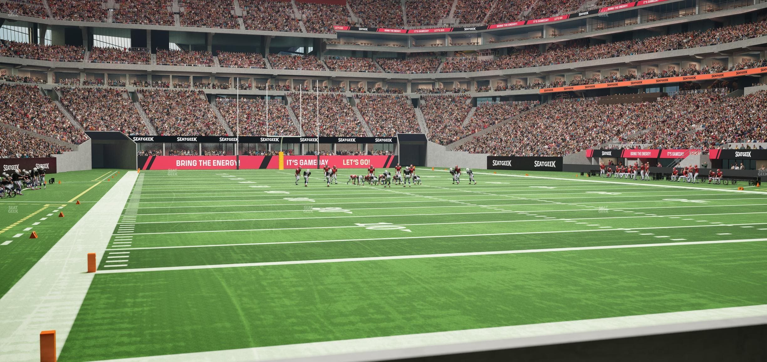 Mercedes-Benz Stadium - Section East Field Suite 8 Seat View