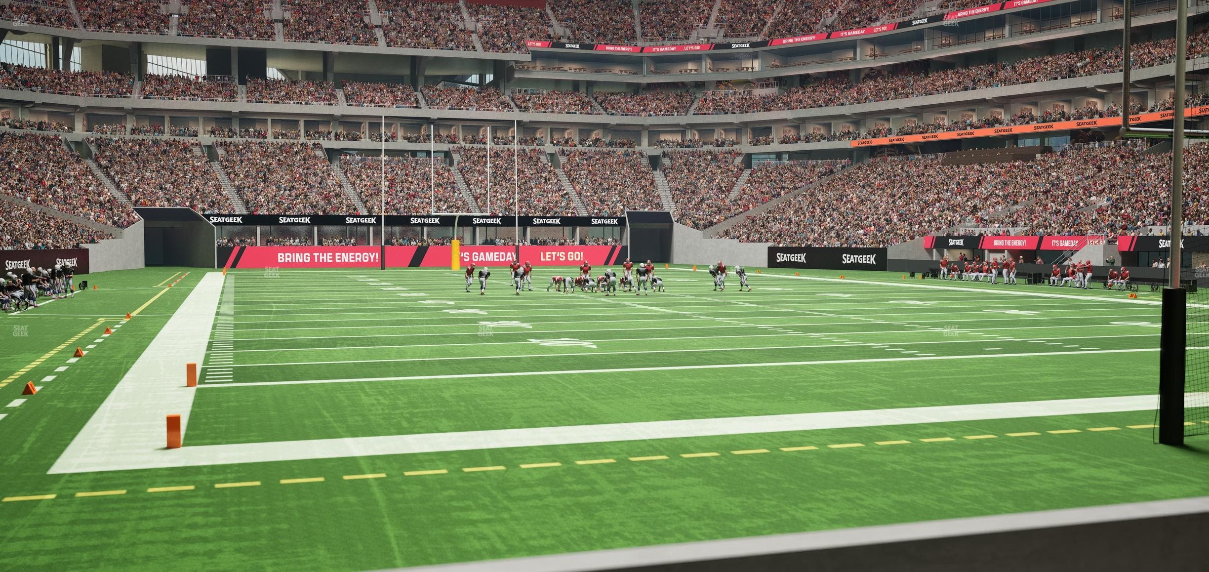 Mercedes-Benz Stadium - Section East Field Suite 8 Seat View