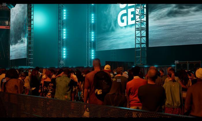 Mercedes-Benz Stadium - Section Floor A Seat View