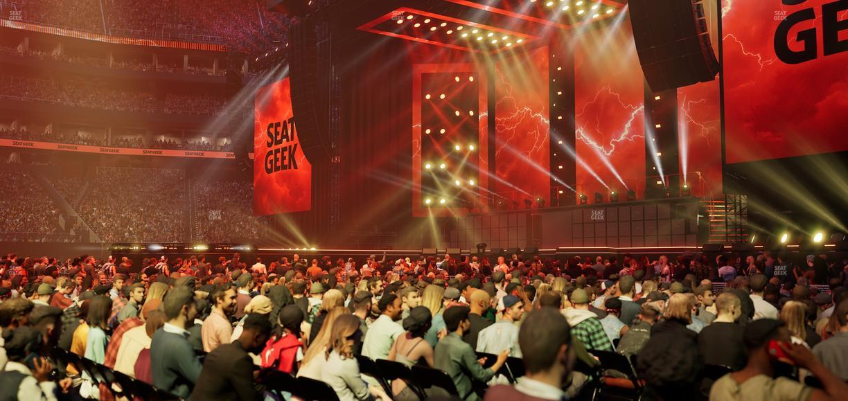 Mercedes-Benz Stadium - Section Floor Ada 1 Seat View