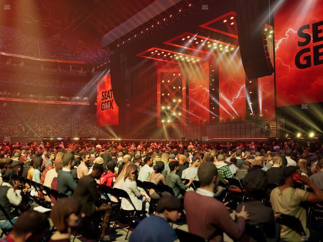 Mercedes-Benz Stadium - Section Floor Ada 1 Seat View