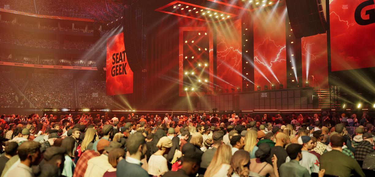 Mercedes-Benz Stadium - Section Floor Ada 1 Seat View