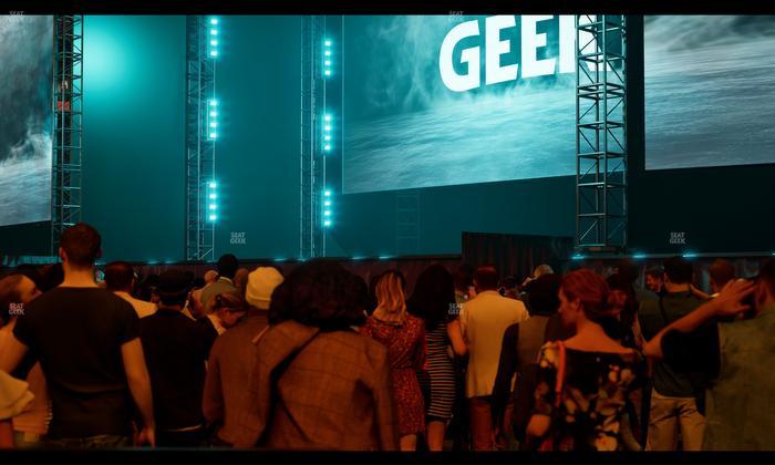 Mercedes-Benz Stadium - Section Floor B Seat View