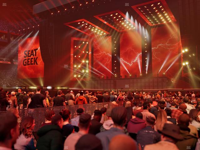 Mercedes-Benz Stadium - Section Floor B Seat View