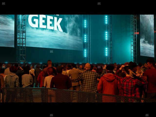 Mercedes-Benz Stadium - Section Floor D Seat View