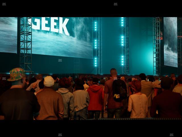 Mercedes-Benz Stadium - Section Floor D Seat View