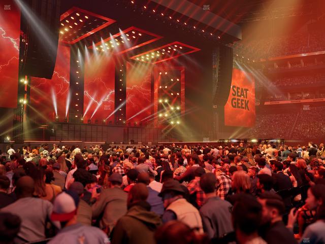 Mercedes-Benz Stadium - Section Floor E Seat View