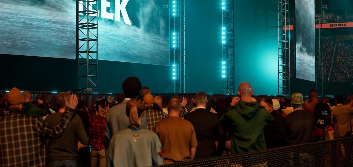 Mercedes-Benz Stadium - Section Floor E Seat View