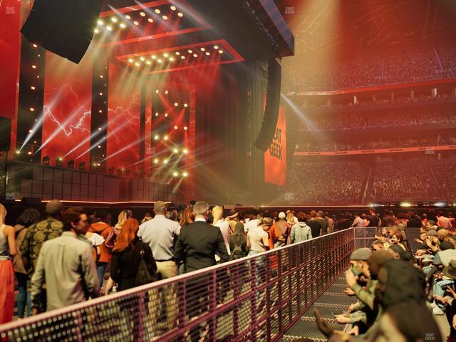 Mercedes-Benz Stadium - Section Floor E Seat View