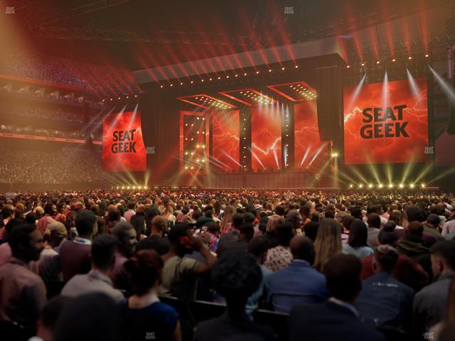 Mercedes-Benz Stadium - Section Floor F Seat View