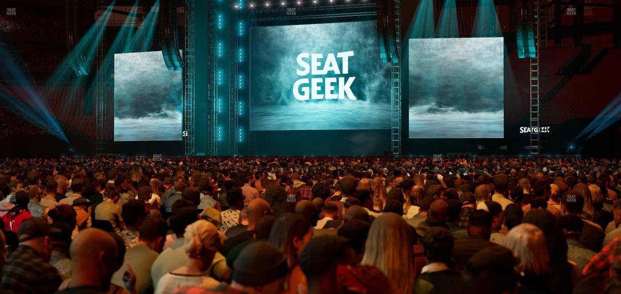 Mercedes-Benz Stadium - Section Floor F Seat View