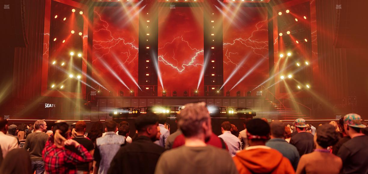 Mercedes-Benz Stadium - Section Floor H Seat View