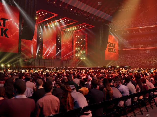 Mercedes-Benz Stadium - Section Floor K Seat View