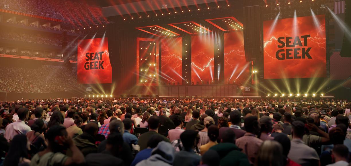 Mercedes-Benz Stadium - Section Floor L Seat View